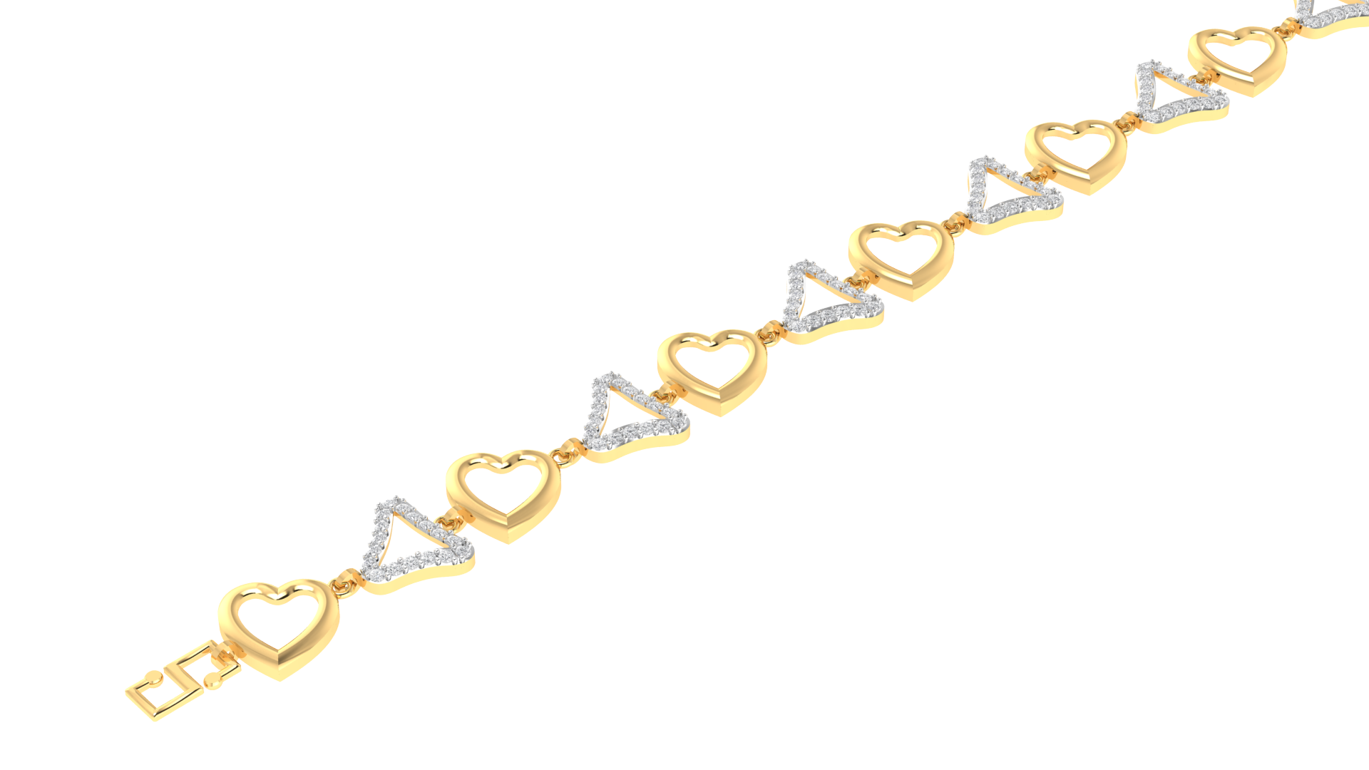 DLB26 Diamond Ladies Brecelet 26