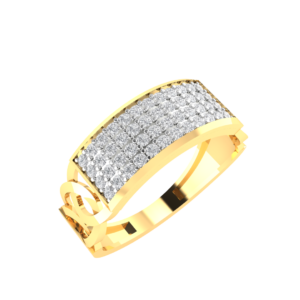 Diamond Gents Ring 107