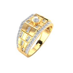 Diamond Gents Ring 11