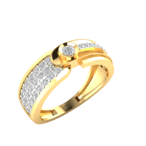 Diamond Gents Ring 22