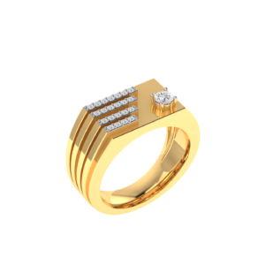 Diamond Gents Ring 3