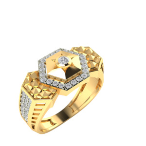 Diamond Gents Ring 40