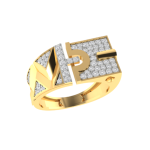 Diamond Gents Ring 42