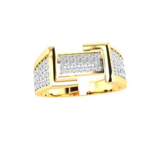 Diamond Gents Ring 52