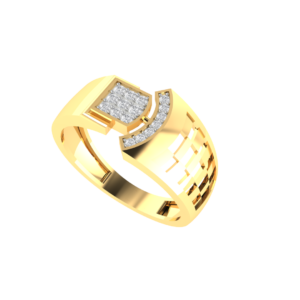 Diamond Gents Ring 54