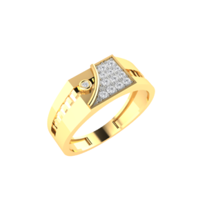 Diamond Gents Ring 58