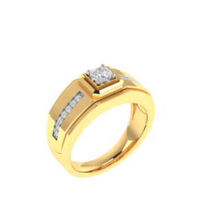 Diamond Gents Ring 6