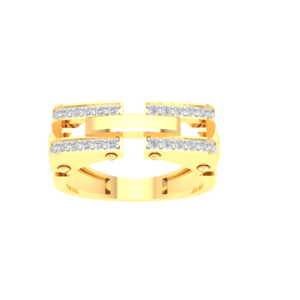 Diamond Gents Ring 75