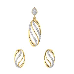 Diamond Pendent Set 17