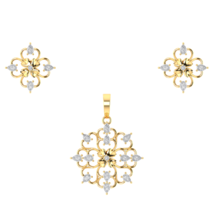 Diamond Pendent Set 34