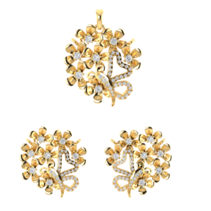 Diamond Pendent Set 39