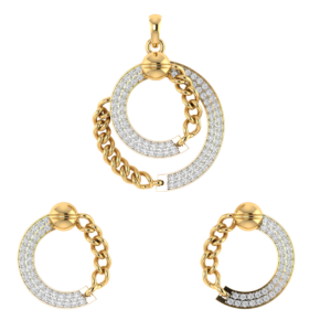 Diamond Pendent Set 41