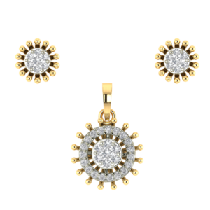 Diamond Pendent Set 43