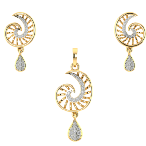 Diamond Pendent Set 44