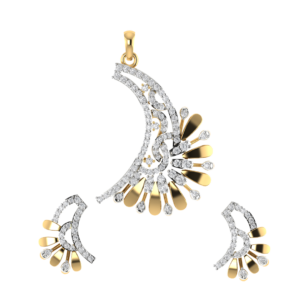 Diamond Pendent Set 46