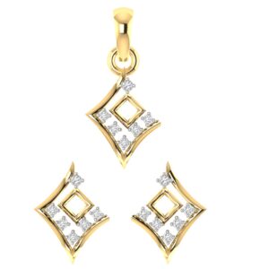 Diamond Pendent Set 55