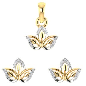 Diamond Pendent Set 56