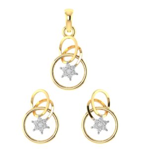 Diamond Pendent Set 57