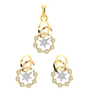 Diamond Pendent Set 58