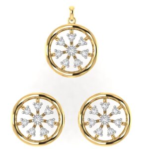 Diamond Pendent Set 62