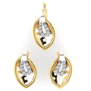 Diamond pendent Set 64