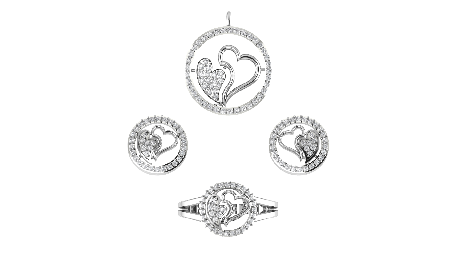 DPS (65) Diamond Pendent Set 65