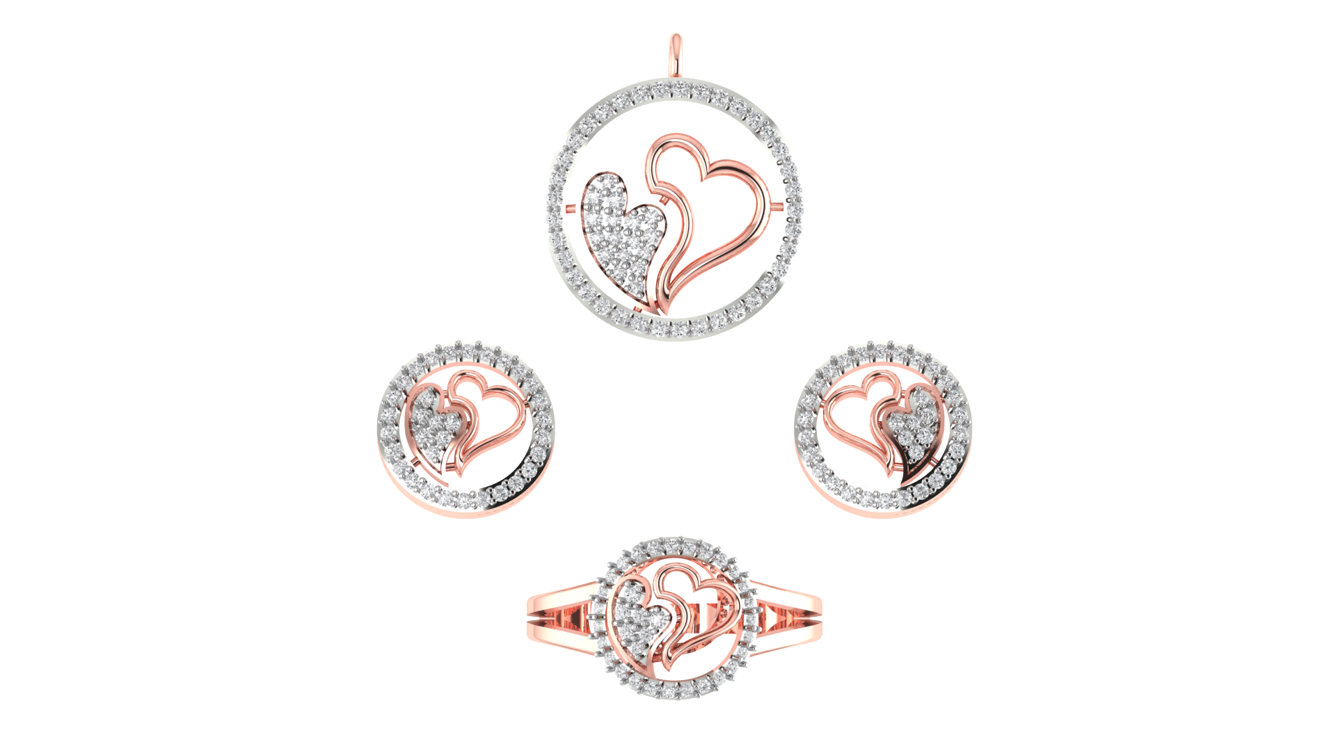 DPS (65) Diamond Pendent Set 65