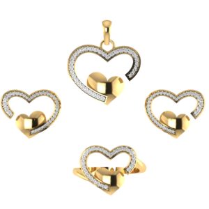 Diamond Pendent Set 66