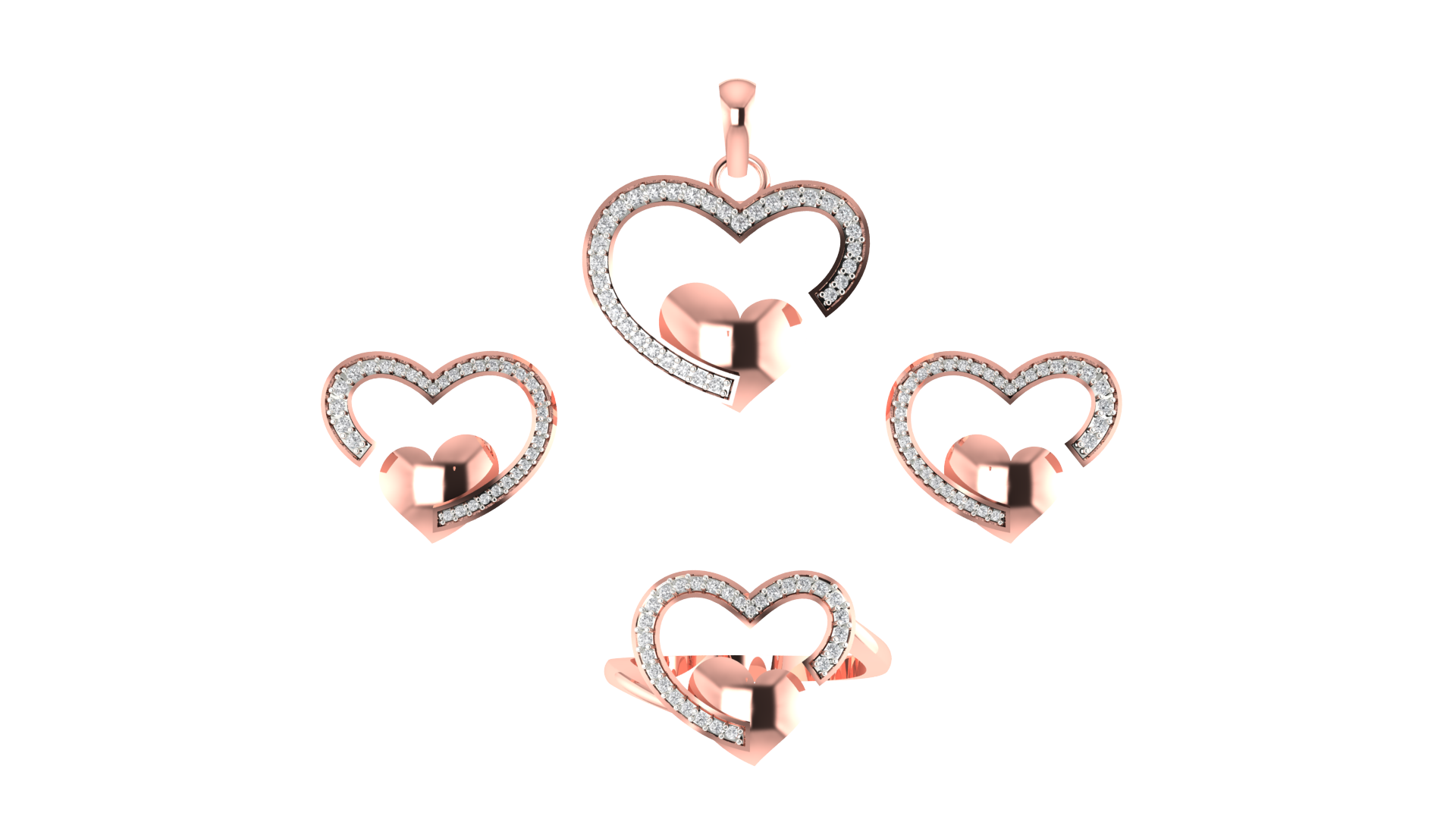 DPS (66) Diamond Pendent Set 66