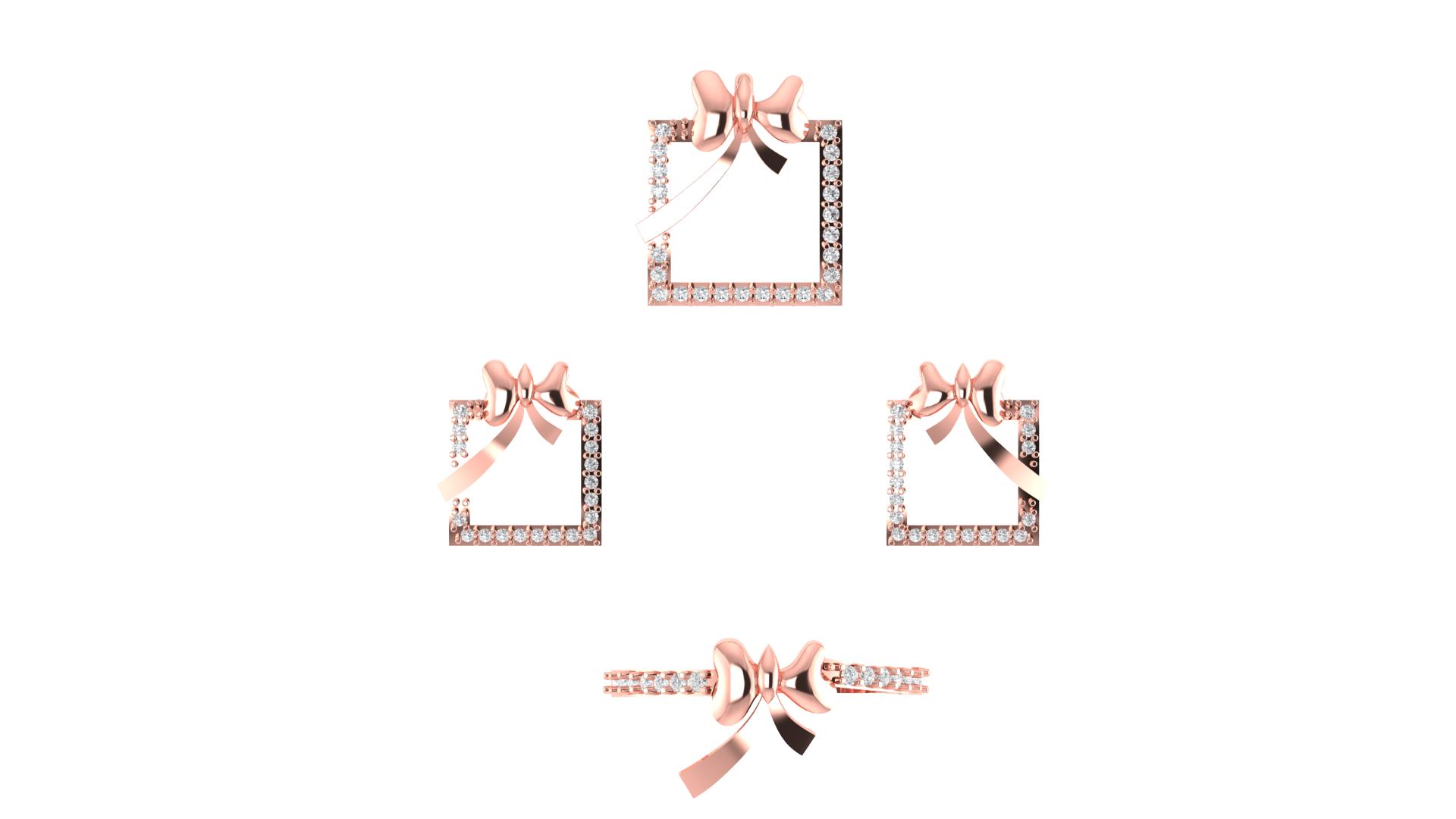 DPS (67) Diamond Pendent Set 67