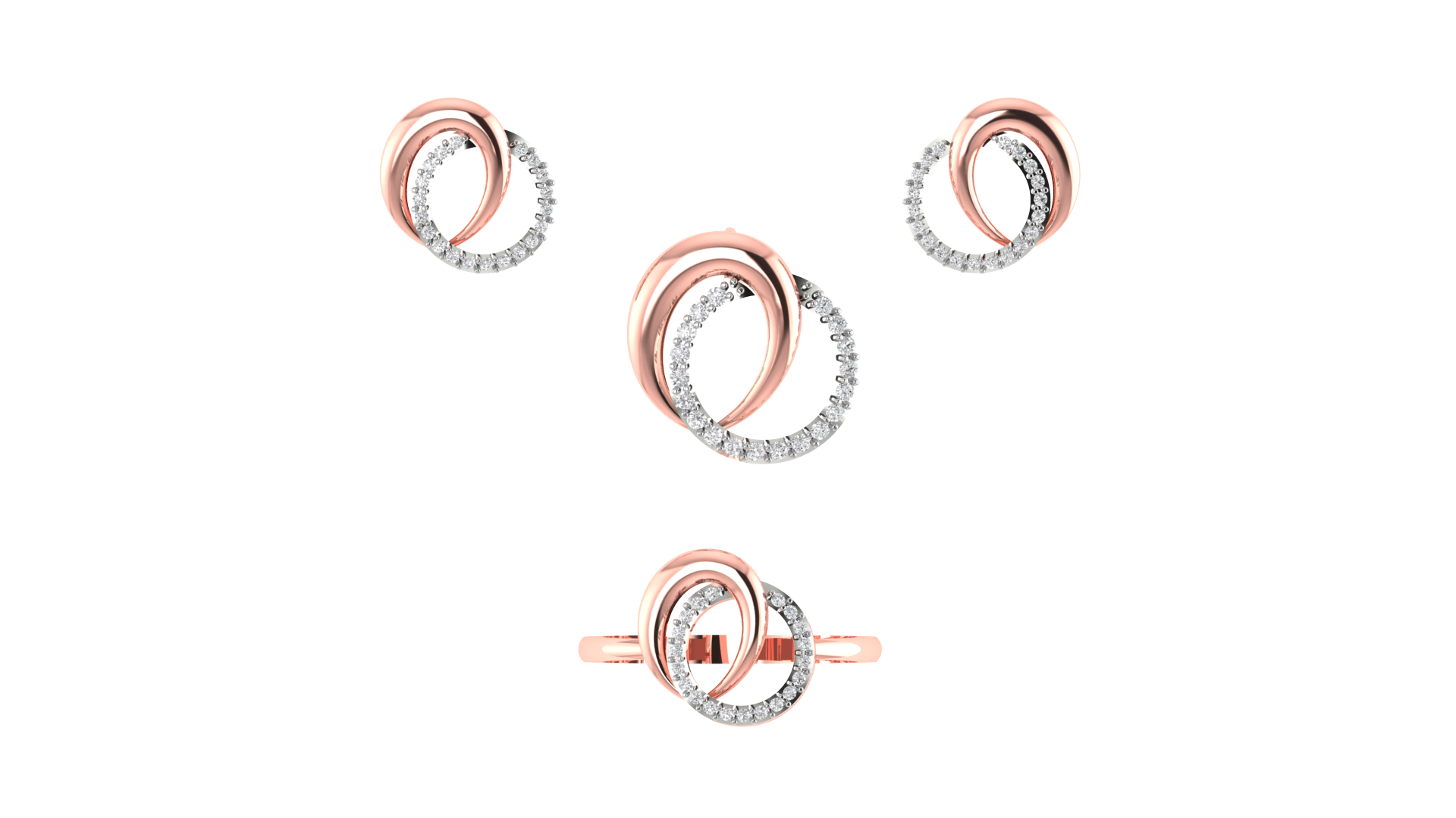 DPS (69) Diamond Pendent Set 69