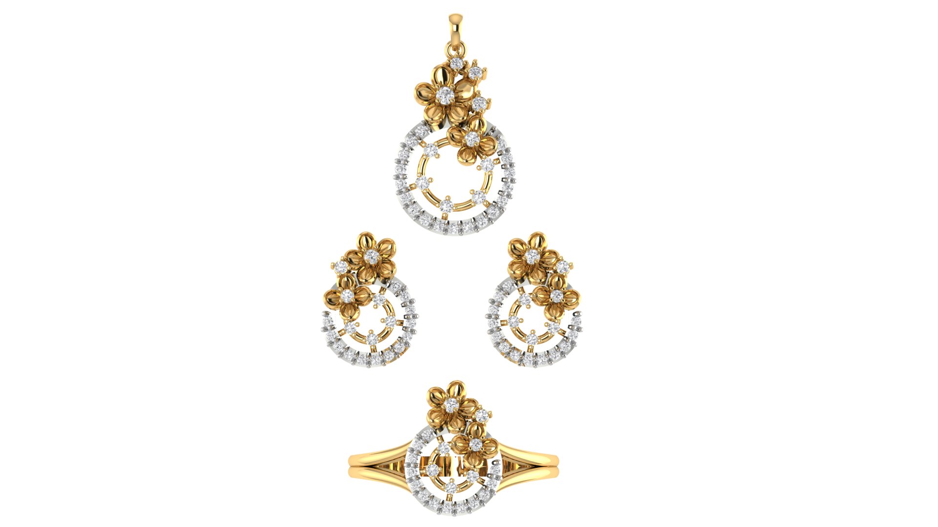 DPS (70) Diamond Pendent Set 70