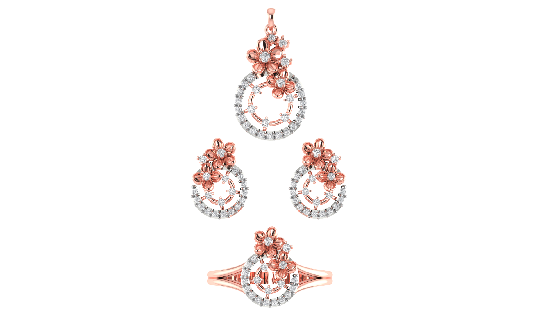 DPS (70) Diamond Pendent Set 70