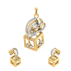 Diamond Pendent Set 8