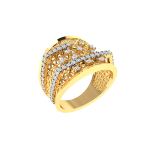Diamond Ladies Ring 56