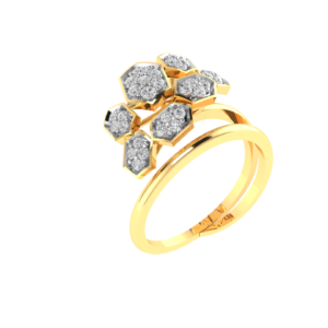 Diamond Ladies Ring 57