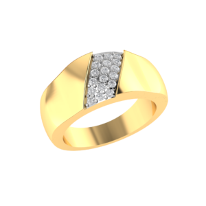 Diamond Gents Ring 123