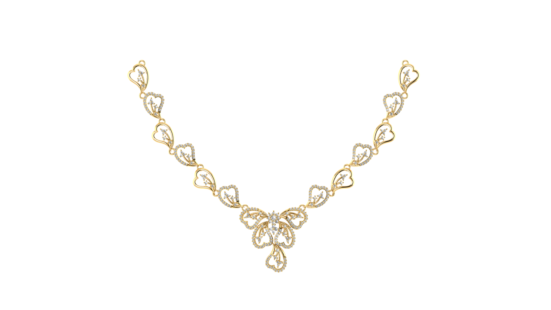 DNK (31) Diamond Necklace Set 31