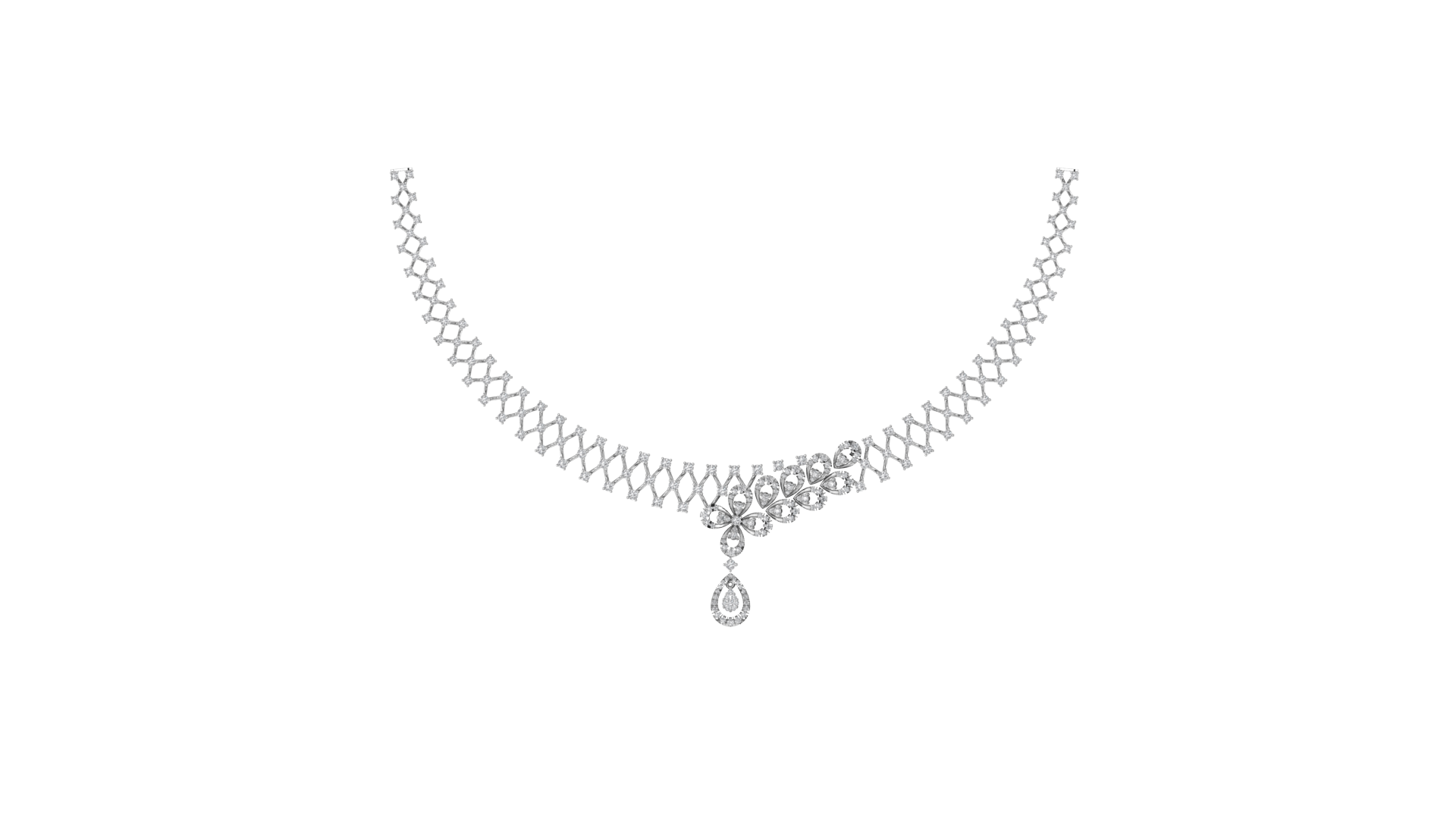 DNK (59) Diamond Necklace Set 59